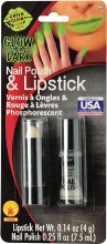 Glow Lipstick/Nail Polish Kit