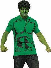 Hulk Shirt w/ Wig Med