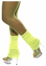 Neon Yellow Leg Warmer