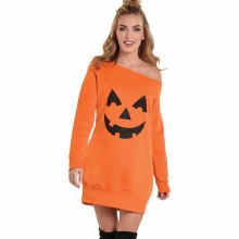 Pumpkin Off Shoulder Tunic