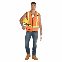 Vest Construction Orange