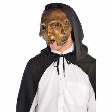 Mask Triple Face Sculpted Gld