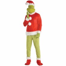 The Grinch Costume Adult Std