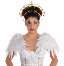 Heavenly Shoulder Wings White