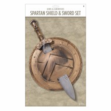 Spartan Shield and Sword Set