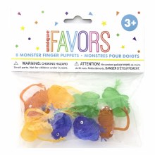 Monster Finger Puppets 8 ct