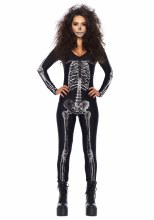 Catsuit Black X-Ray S