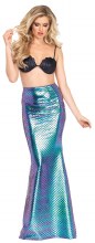 Mermaid Skirt Iridescent L