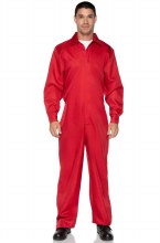 Jumpsuit Men's Red OS