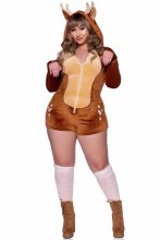 Fawn Romper Adult 1X/2X