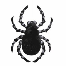 Spider Hanging Decor 14"