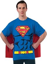 Superman T-Shirt Lg