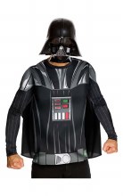 Darth Vader Top & Mask Large