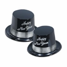 Legacy Top Hat BLK/SLVR ONLY ONE COUNT