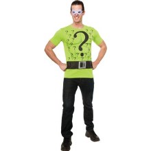 The Riddler Shirt w/ Mask Lg