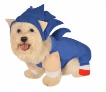 Sonic Pet Costume MED