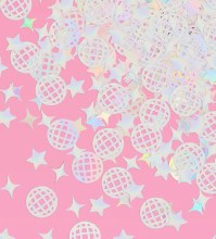 Disco Confetti Iridescent