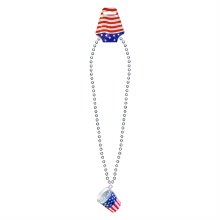 Necklace Patriotic Shotglass