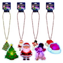 Beaded Necklace Christmas LU