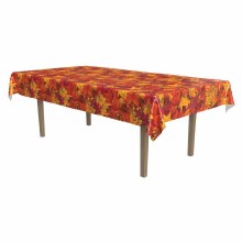 Fall Leaf Plastic Tablecover