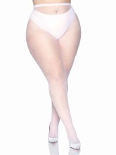 Fishnet Queen Size White