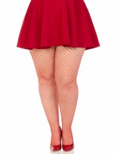 Fishnet Queen Size Red