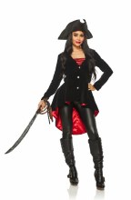 Pirate Captain Jacket Ladies L