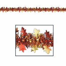 Garland Leaf Autumn Tinsel