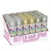 Hair Spray Glitter Asst