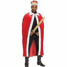 King Robe & Crown Set Red