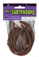 Bag-O-Bugs Earthworms ~ 20 Count