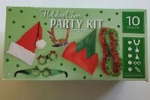 10 Person Christmas Party Kit