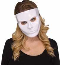 Mask Blank Female Wht