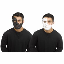Mask Cracked In Half Black