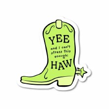 Sticker Yee Haw