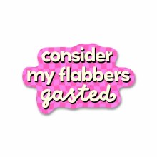 Sticker Flabbers Gasted