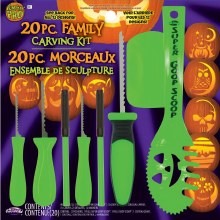 Pumpkion Carving Family Kit 20pc