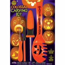 Pumpkin Carving Kit Stencil 6pk