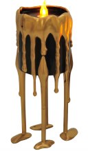 Candle Dripping Float Gold Lg