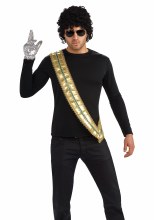 Michael Jackson Sash Adult