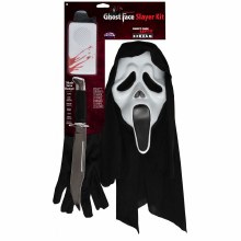 Ghost Face Mask w/ Voice Changer Kit