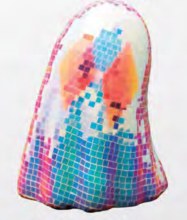 Fab-U-Glo Disco Tile Ghost