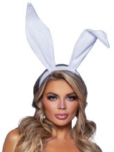 Bunny Ears Velvet White