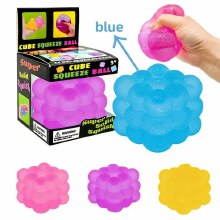 Nice Cube Squeeze Toy Blue