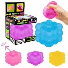 Nice Cube Squeeze Toy Pink