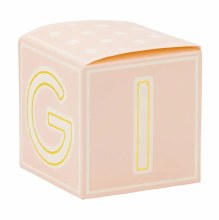 Treat Box Baby Girl Blocks