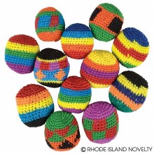 Knit Kickball Hackeysack 2in