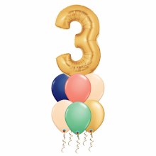 Age Celebration • Single Digit Balloon Bouquet