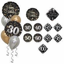 Birthday • Age Specific • Gold & Silver Stars