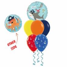 Birthday • Shark Pirate Ahoy Balloon Bouquet